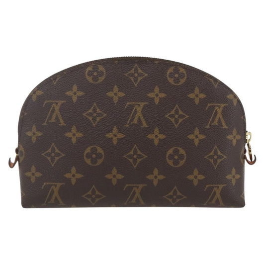 Louis Vuitton Cosmetic Pouch Monogram Canvas, BROWN, CANVAS, Clutche & pouche
