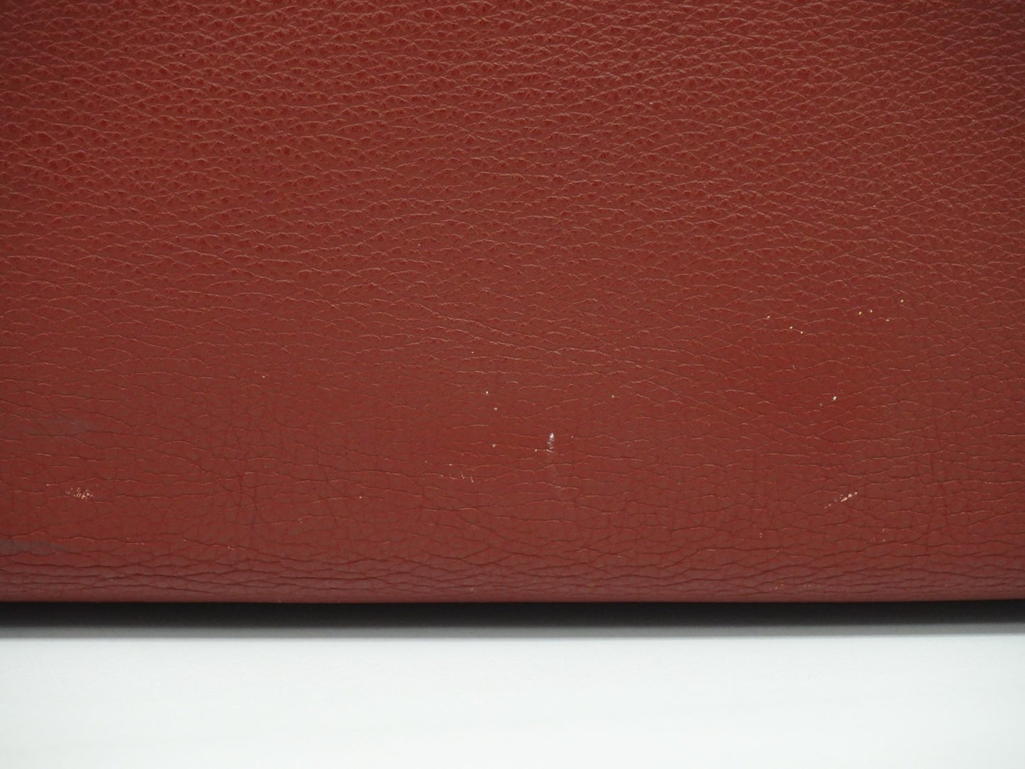 Hermes Victoria Travel Bag Leather, RED, LEATHER, Travel bag