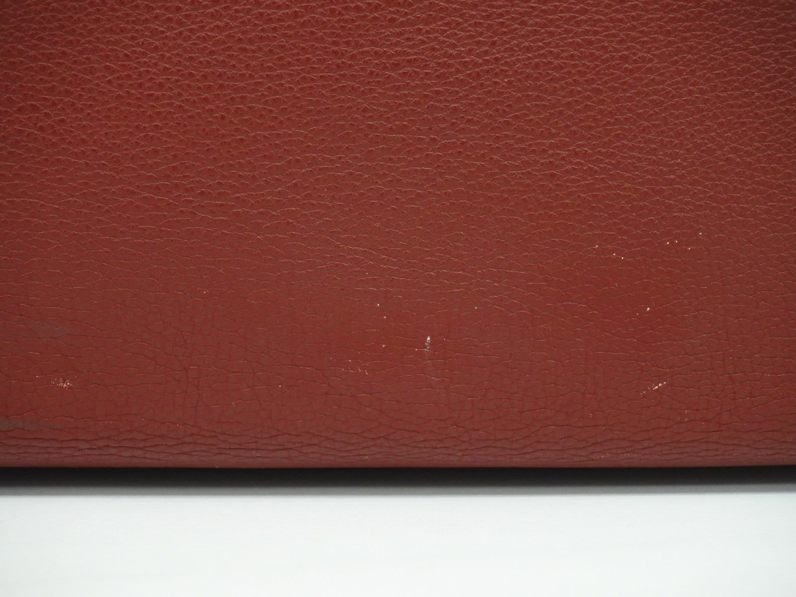Hermes Victoria Travel Bag Leather, RED, LEATHER, Travel bag