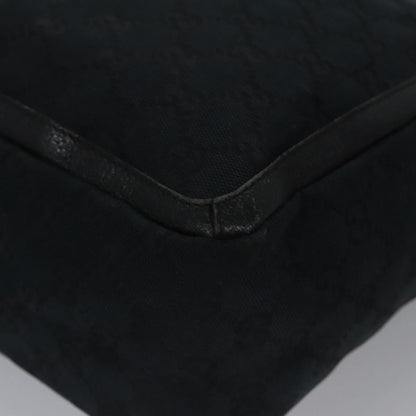 Gucci Abbey Pocket Tote GG Canvas, BLACK, CANVAS, Tote bag