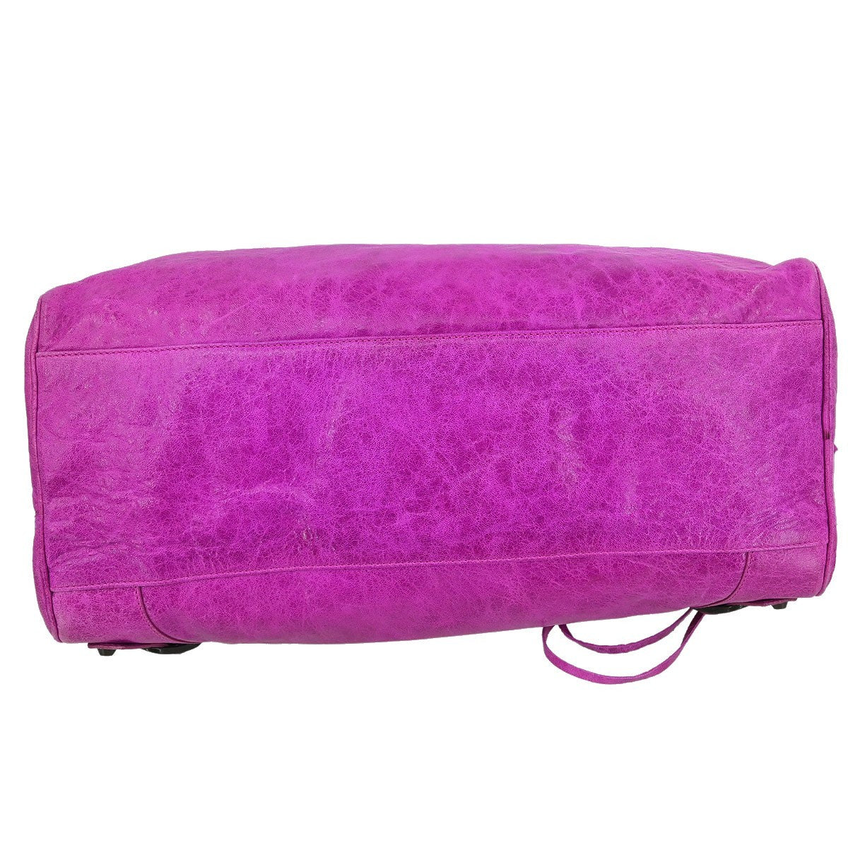 Balenciaga Twiggy Classic Studs Bag Leather, PURPLE, LEATHER, Handbag