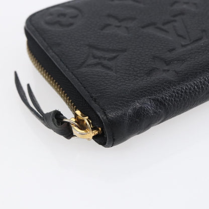 Louis Vuitton Portefeuille zippy Monogramme Empreinte Monogramme Empreinte, BLACK, LEATHER, Wallets