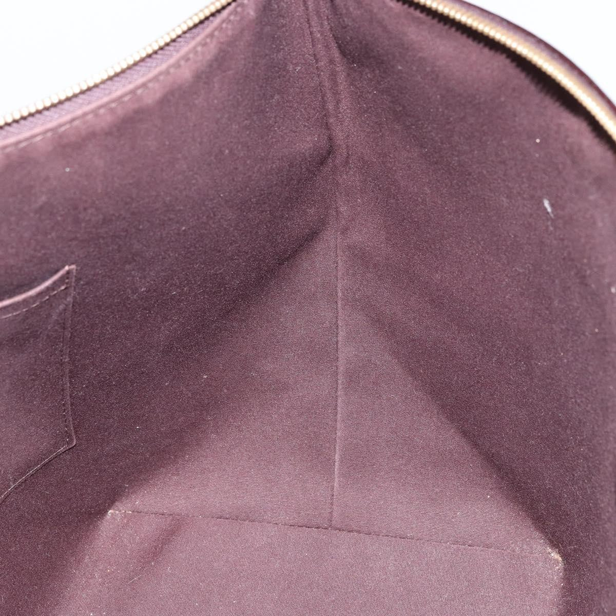 Louis Vuitton Bellevue Handbag Monogram Vernis, BROWN, PATENT_LEATHER, Tote bag