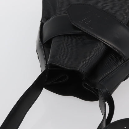 Louis Vuitton Vintage Sac d'Epaule Handbag Epi Leather, BLACK, LEATHER, Shoulder bag