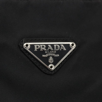 Prada Vintage Shoulder Bag Tessuto, BLACK, NYLON, Shoulder bag