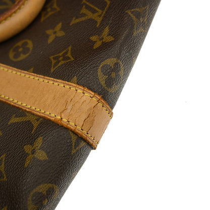 Louis Vuitton Keepall Bag Monogram Canvas, BROWN, CANVAS, Travel bag