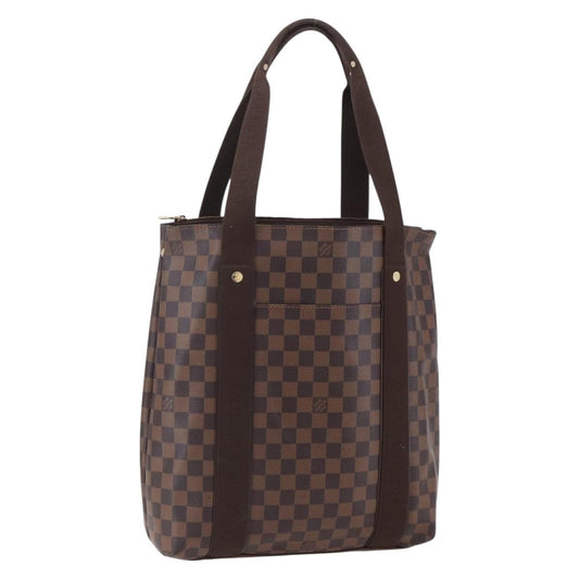 Louis Vuitton Cabas Beaubourg Damier, BROWN, CANVAS, Tote bag