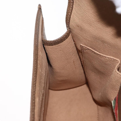 Gucci Vintage old clutch Canvas, BEIGE, PVC, Clutche & pouche