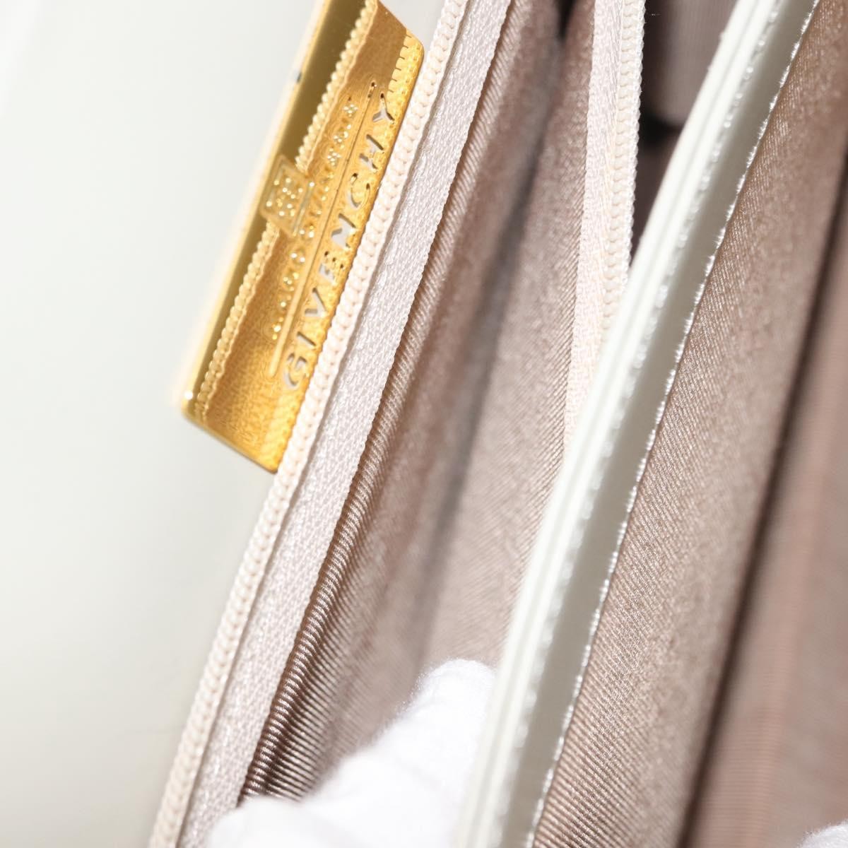 Givenchy 4G shoulder Bag Leather, GRAY, LEATHER, Shoulder bag