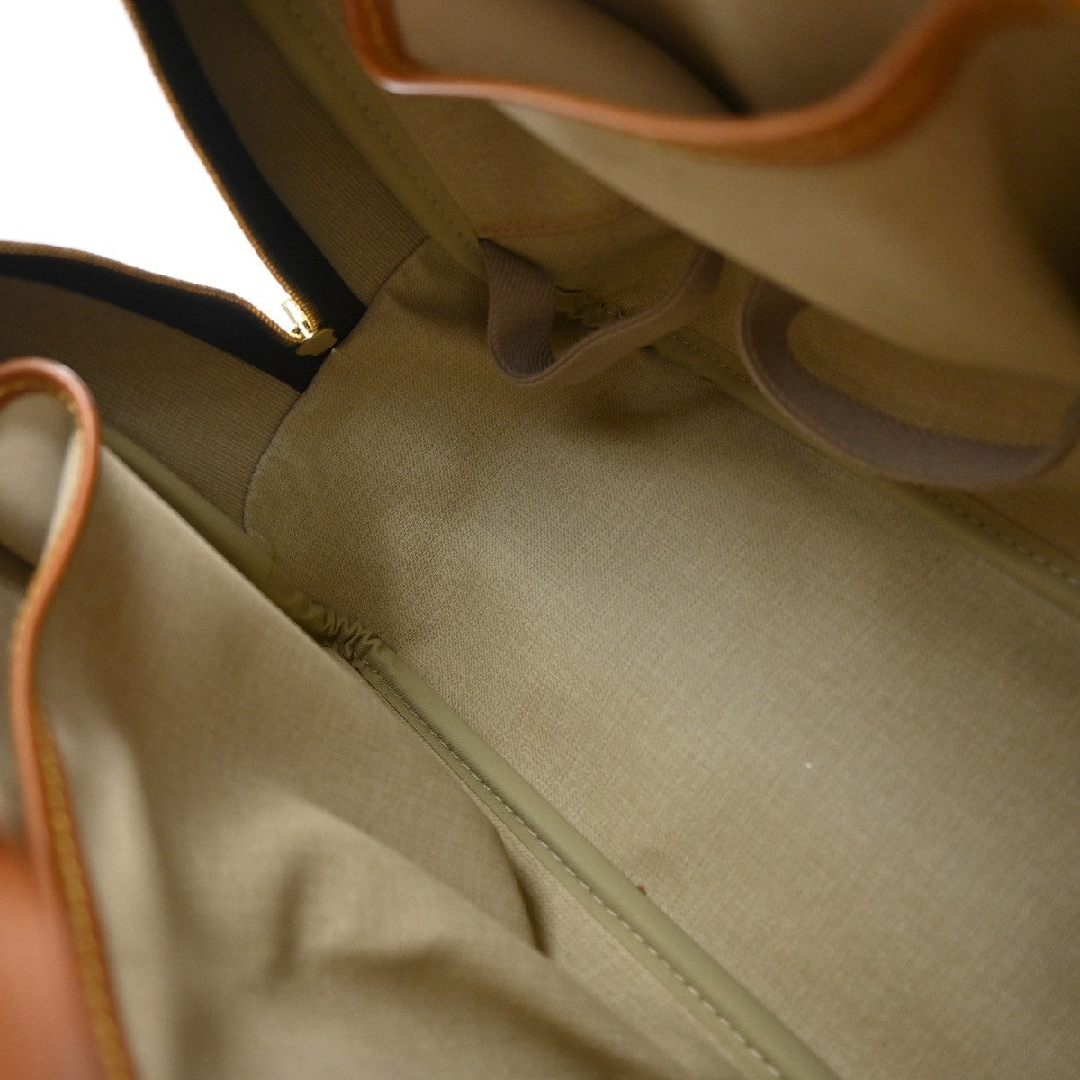 Louis Vuitton Deauville Handbag Monogram Canvas, BROWN, CANVAS, Handbag