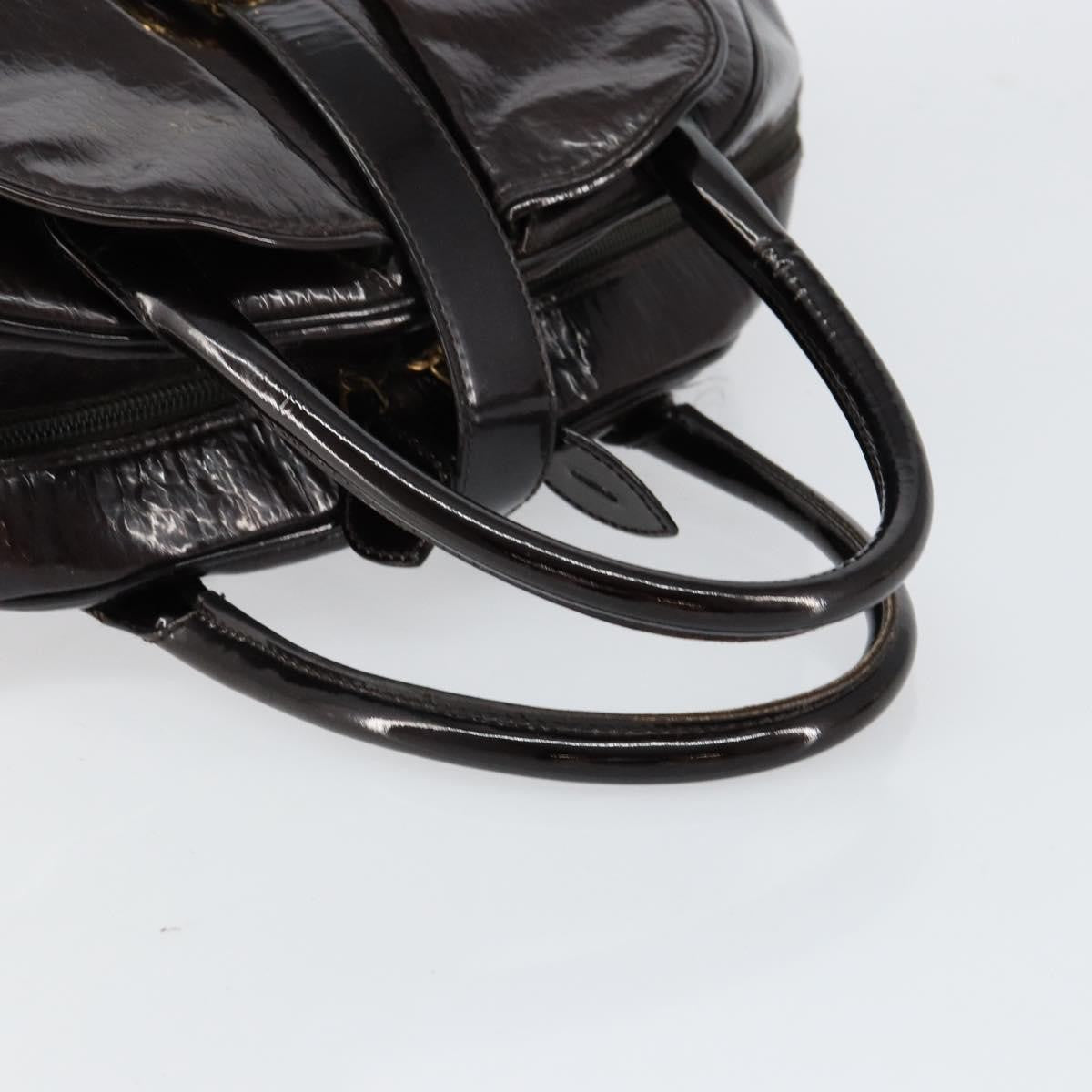 Christian Dior Vintage Saddle Bowler Bag Trotter Canvas, BROWN, CANVAS, Handbag