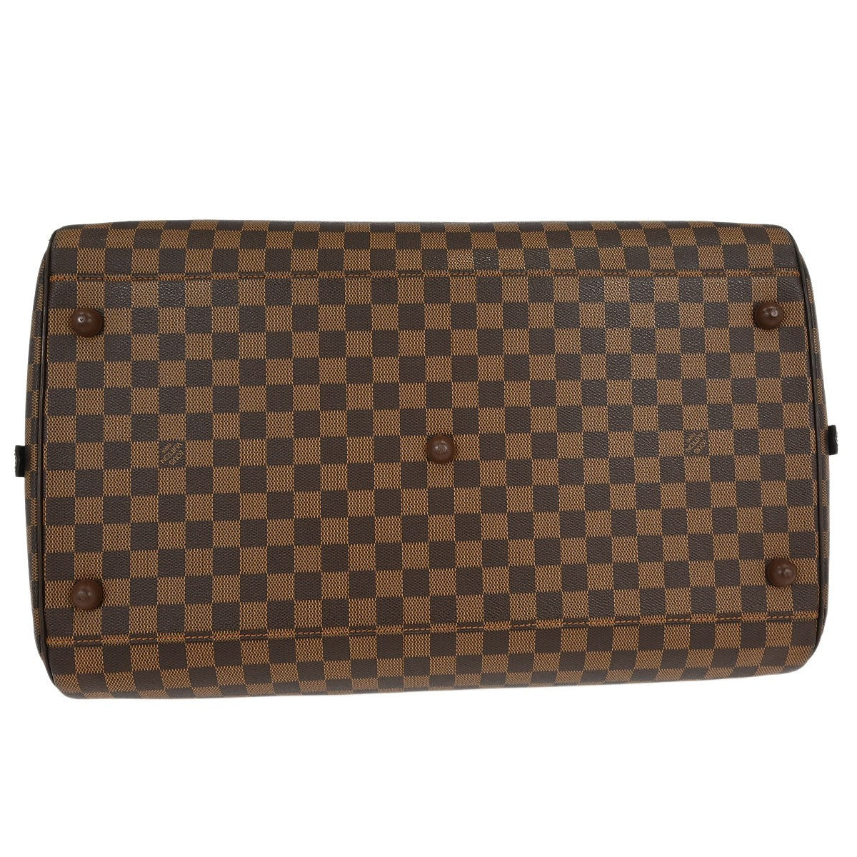 Louis Vuitton Ribera Handbag Damier, BROWN, CANVAS, Travel bag