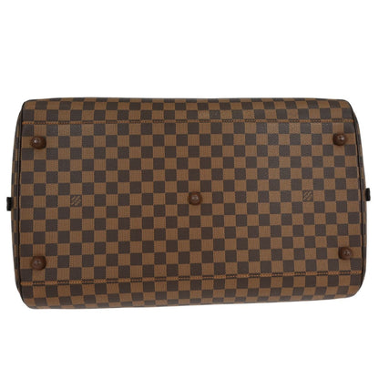 Louis Vuitton Ribera Handbag Damier, BROWN, CANVAS, Travel bag