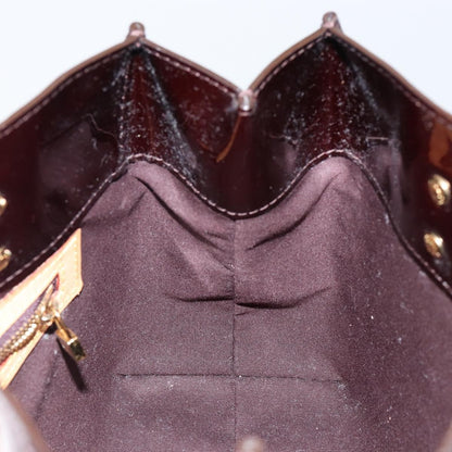 Louis Vuitton Reade Handbag Monogram Vernis, BURGUNDY, PATENT_LEATHER, Handbag