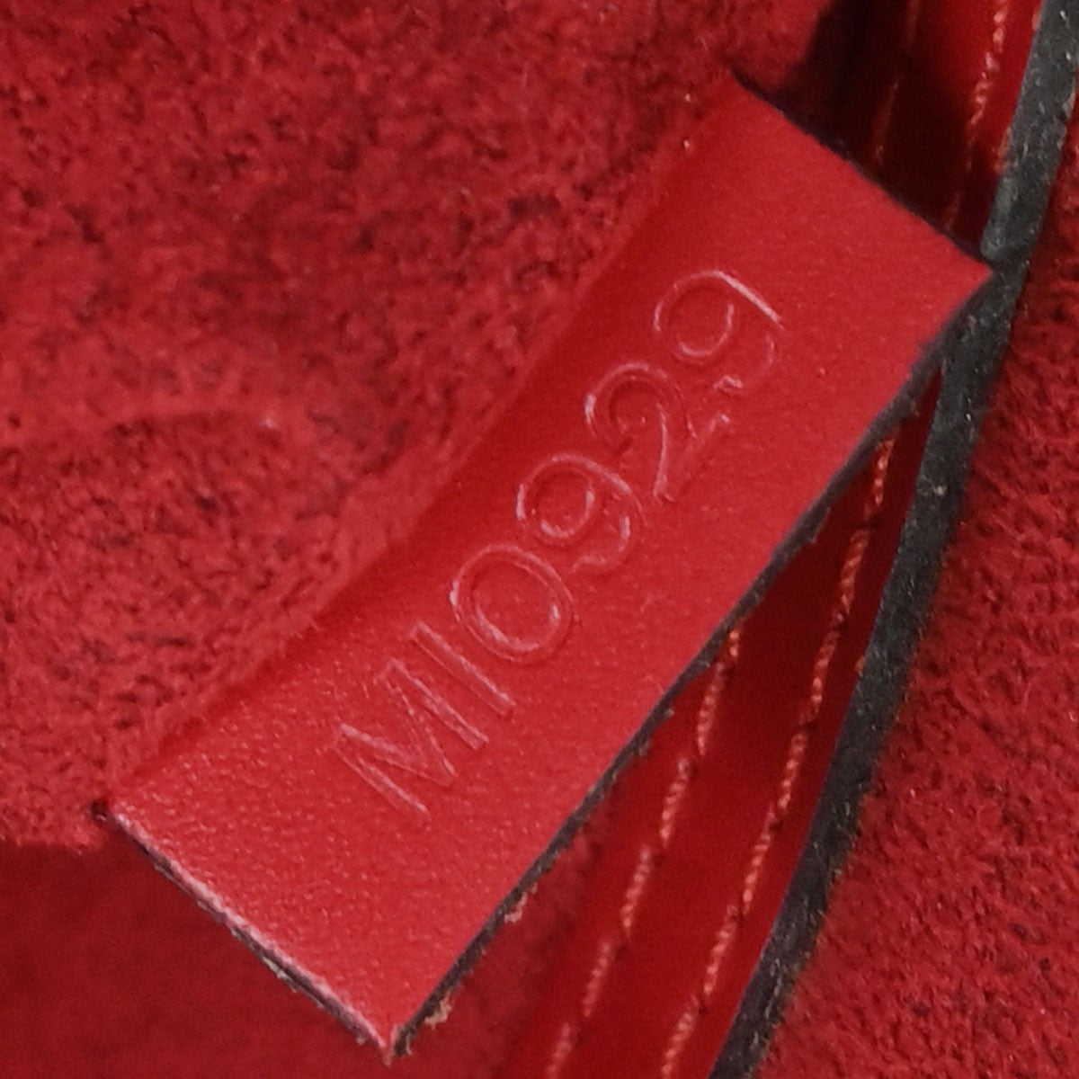 Louis Vuitton Vintage Alma Handbag Epi Leather, RED, LEATHER, Handbag