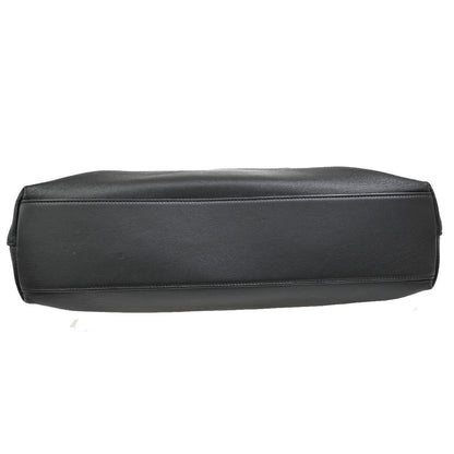 Gucci Linea Matisse Interlocking G Top Handle Tote Leather, BLACK, LEATHER, Tote bag