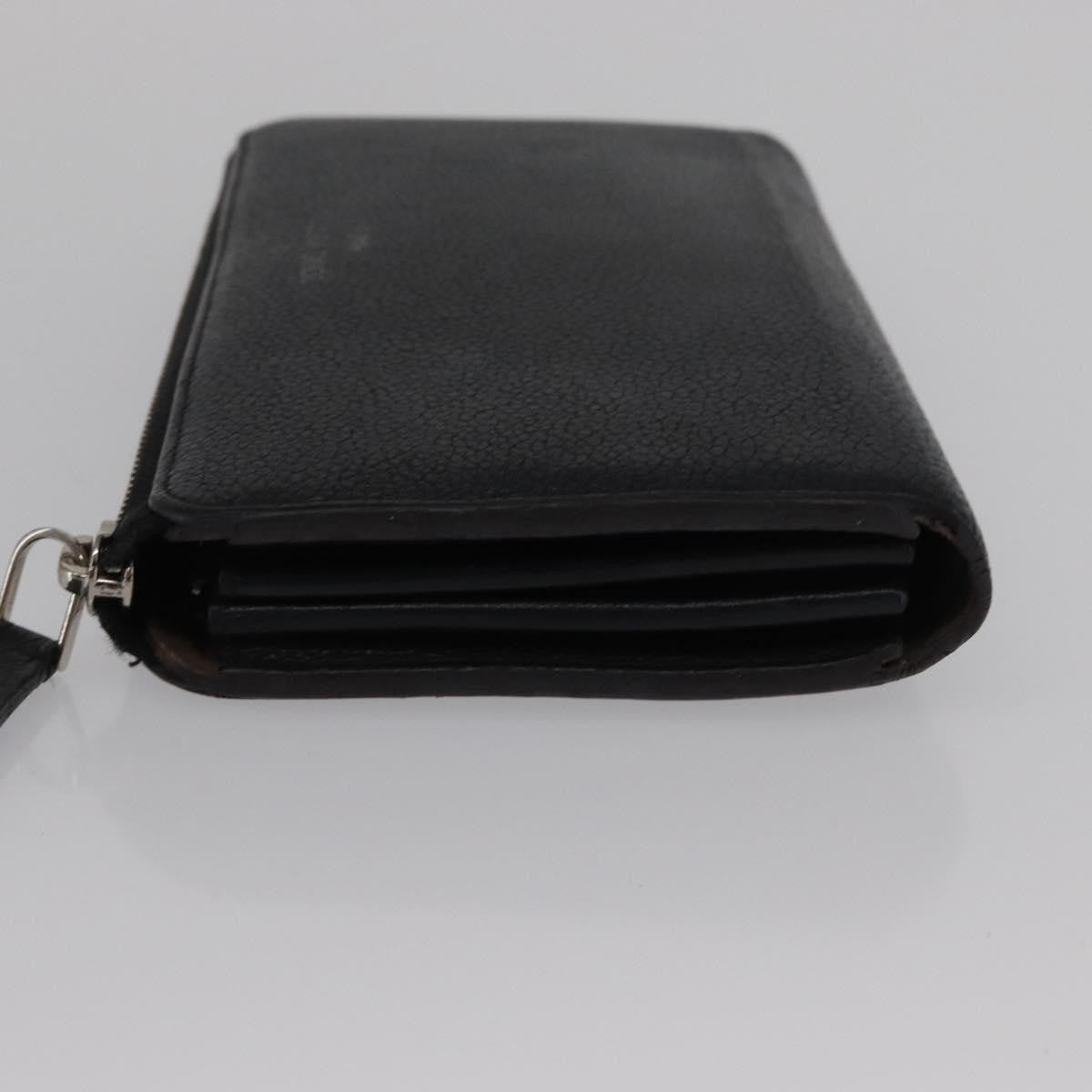 Louis Vuitton Comete Wallet Leather, BLACK, LEATHER, Wallets