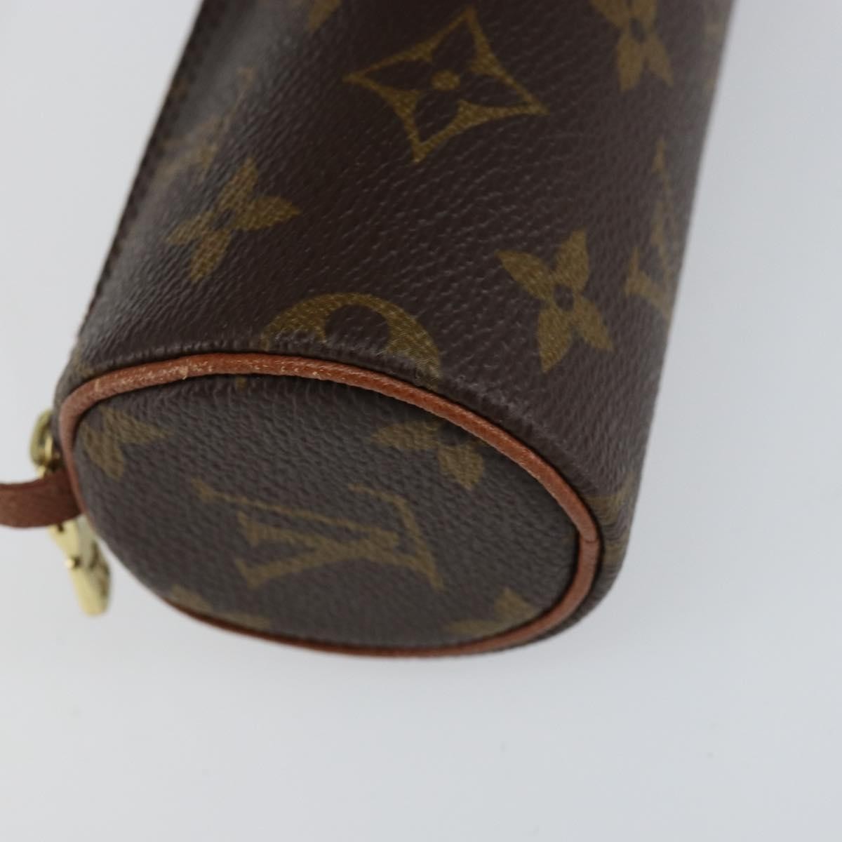 Louis Vuitton Papillon Pochette Monogram Canvas, BROWN, CANVAS, Clutche & pouche