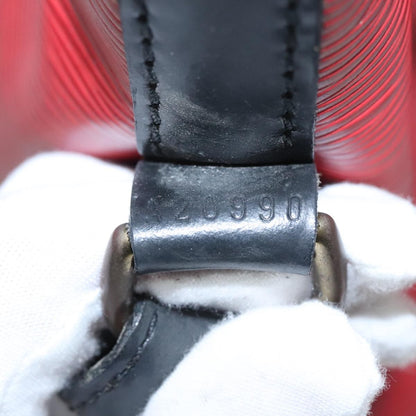 Louis Vuitton Petit Noe Handbag Epi Leather, RED, LEATHER, Shoulder bag