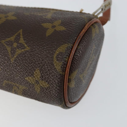 Louis Vuitton Papillon Pochette Monogram Canvas, BROWN, CANVAS, Clutche & pouche