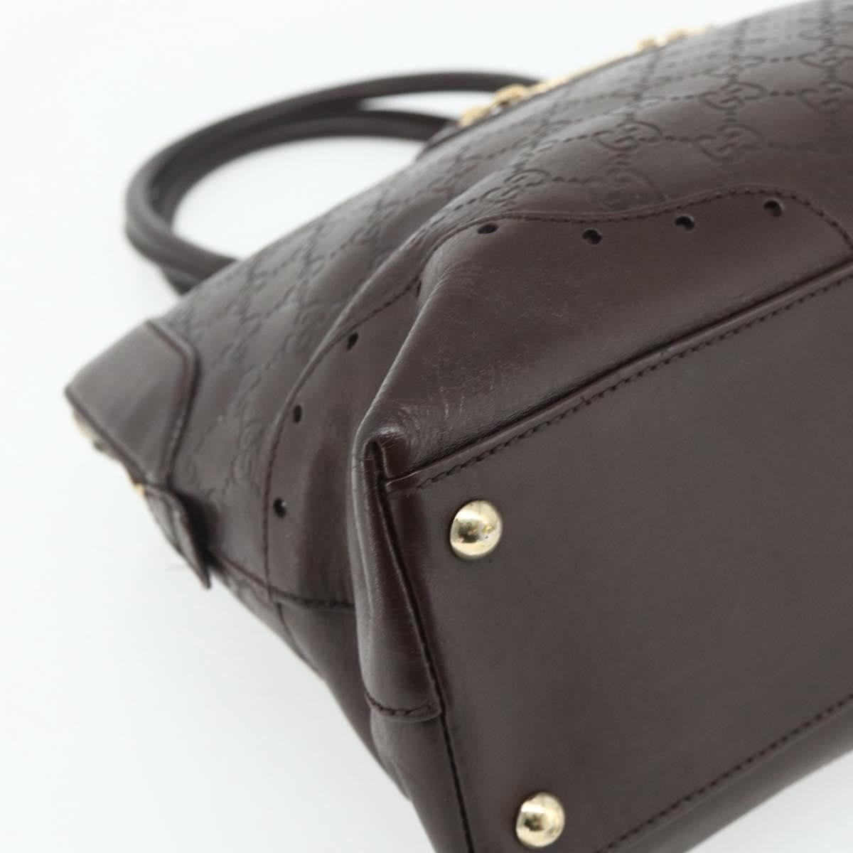 Gucci Guccissima Shoulder bag, Brown, Canvas, Handbag