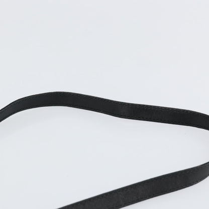 Salvatore Ferragamo Gancini handbag Leather, BLACK, LEATHER, Handbag