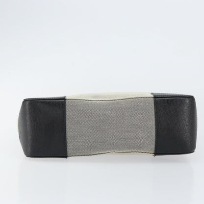 Gucci Vintage Handbag Canvas, GRAY, CANVAS, Handbag