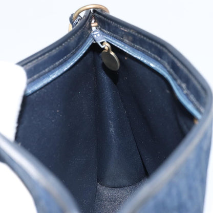 Christian Dior Vintage CD trotter Shoulder bag Canvas, NAVY, CANVAS, Shoulder bag