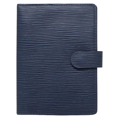 Louis Vuitton Agenda Cover Epi Leather, BLUE, LEATHER, Wallets