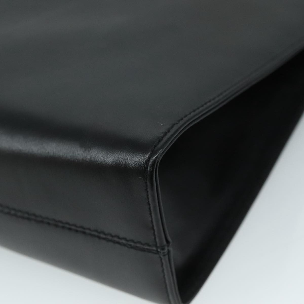 Salvatore Ferragamo Gancini Shoulder Bag Leather, BLACK, LEATHER, Shoulder bag