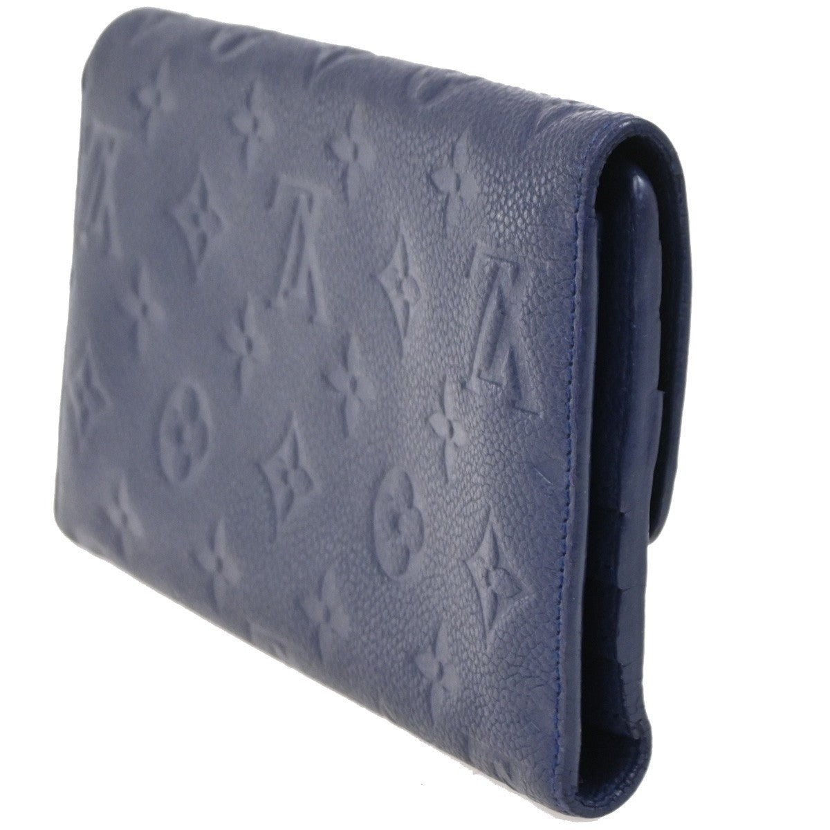 Louis Vuitton Virtuose Wallet Monogram Empreinte Leather, BLUE, LEATHER, Wallets