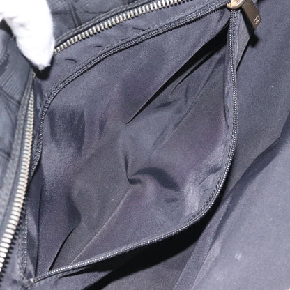 Chanel Travel Line Satchel Nylon, BLACK, NYLON, Handbag