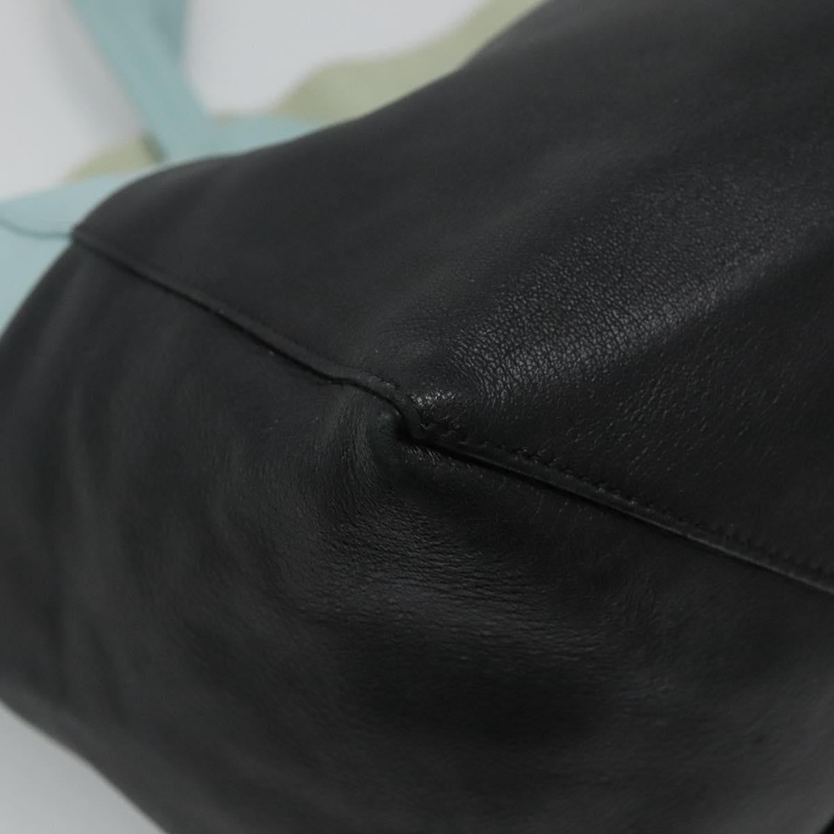 Celine Horizontal Cabas Tote Leather, BLACK, LEATHER, Tote bag