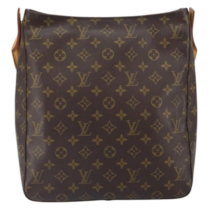 Louis Vuitton Looping Handbag Monogram Canvas, BROWN, CANVAS, Shoulder bag