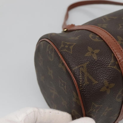 Louis Vuitton Papillon Handbag Monogram Canvas, BROWN, CANVAS, Handbag
