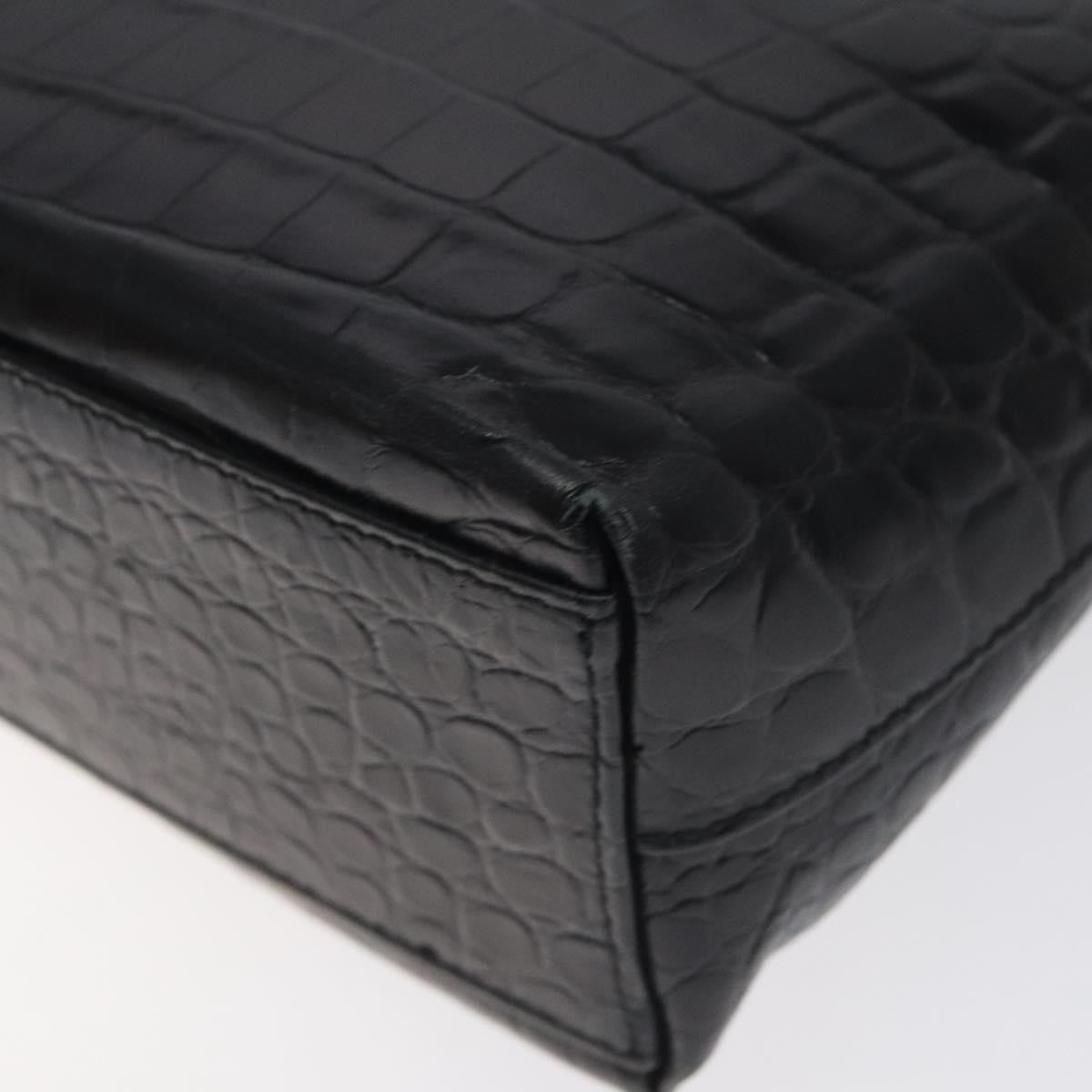 Salvatore Ferragamo Vara shoulder Bag Leather, BLACK, LEATHER, Shoulder bag