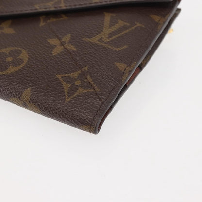 Louis Vuitton Origami Wallet Monogram Canvas, BROWN, CANVAS, Wallets