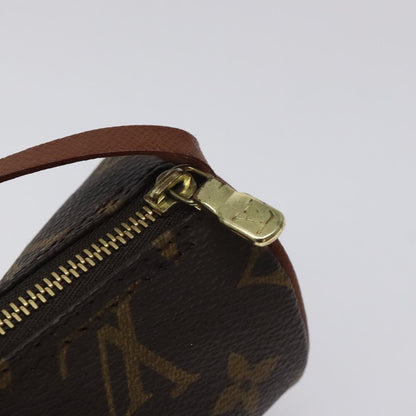 Louis Vuitton Papillon Pochette Monogram Canvas, BROWN, CANVAS, Clutche & pouche