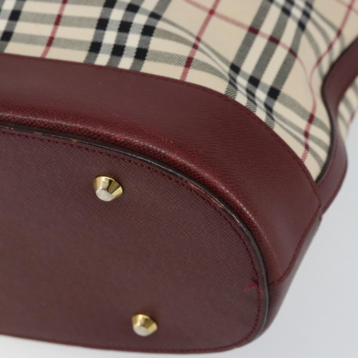 Burberry Nova Check Tote canvas check pattern, BEIGE, CANVAS, Tote bag