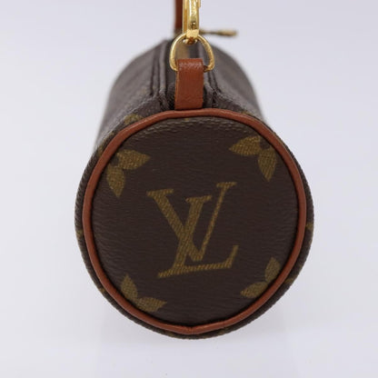 Louis Vuitton Papillon Pochette Monogram Canvas, BROWN, CANVAS, Handbag