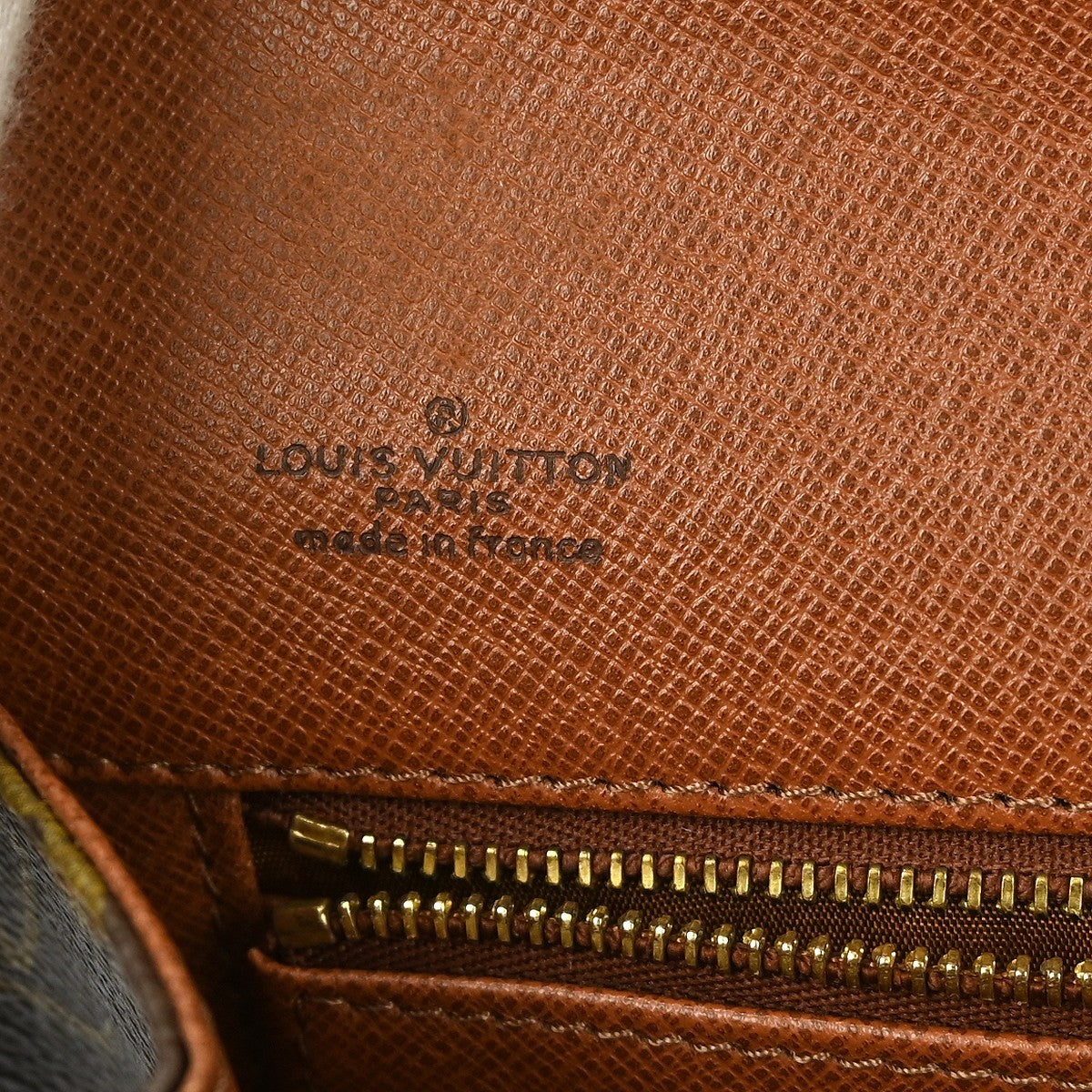 Louis Vuitton Dame Pochette Monogram Canvas, BROWN, CANVAS, Clutche & pouche