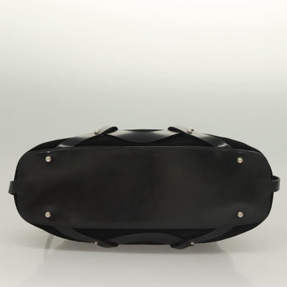 Salvatore Ferragamo Gancini handbag Suede, BLACK, SUEDE, Handbag