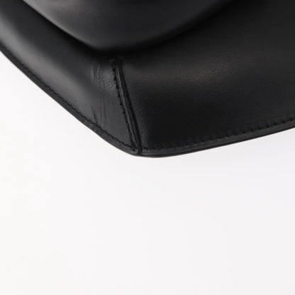 Versace Crossbody Pouch Studded Leather, BLACK, LEATHER, Clutche & pouche