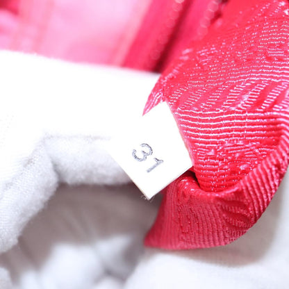 Prada Bow Convertible Tote Tessuto, PINK, NYLON, Tote bag