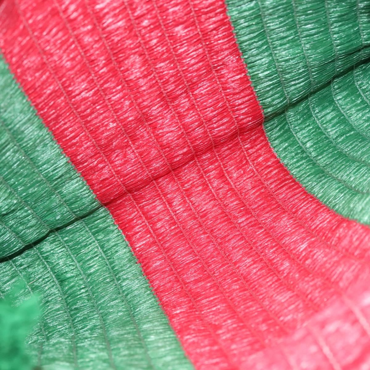 Gucci Cestino Tote Woven Raffia, GREEN, WICKER, Tote bag