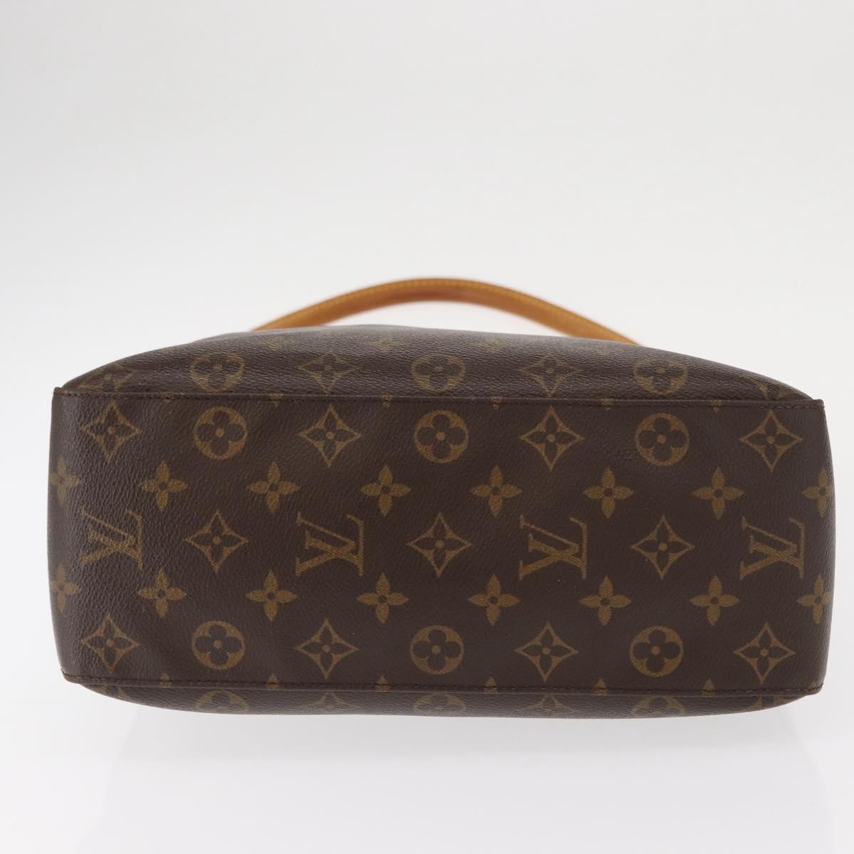 Louis Vuitton Looping Handbag Monogram Canvas, BROWN, CANVAS, Shoulder bag