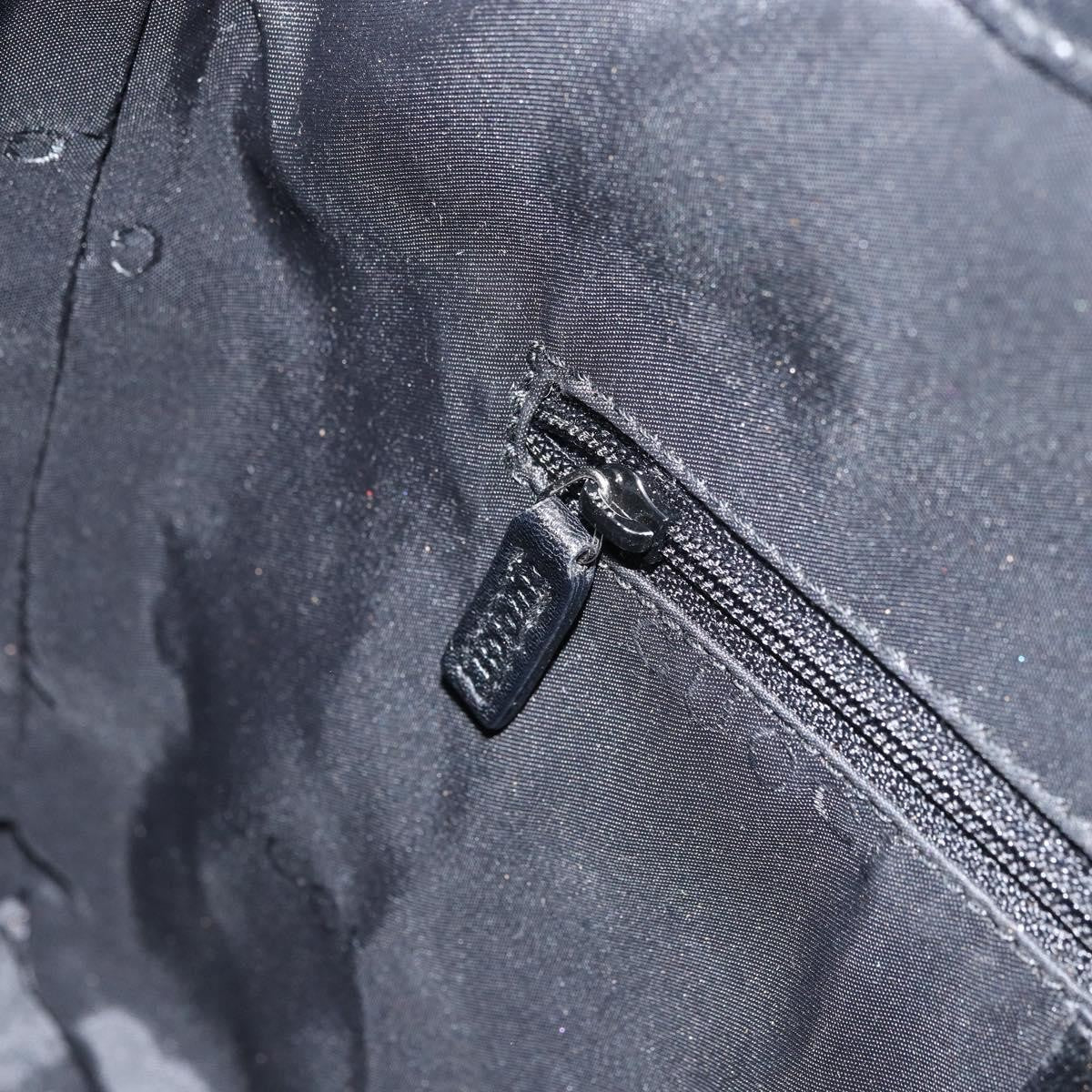 Gucci Vintage Bamboo Shoulder Bag Leather, BLACK, LEATHER, Shoulder bag