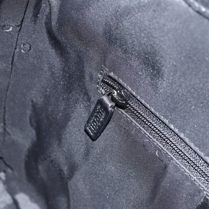 Gucci Vintage Bamboo Shoulder Bag Leather, BLACK, LEATHER, Shoulder bag