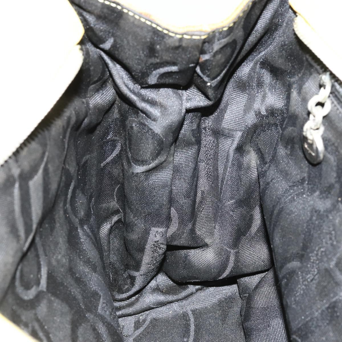 Salvatore Ferragamo Vala tote Canvas, YELLOW, CANVAS, Tote bag