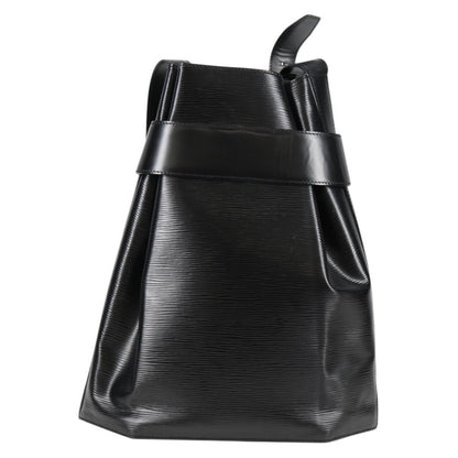 Louis Vuitton Vintage Sac d'Epaule Handbag Epi Leather, BLACK, LEATHER, Shoulder bag